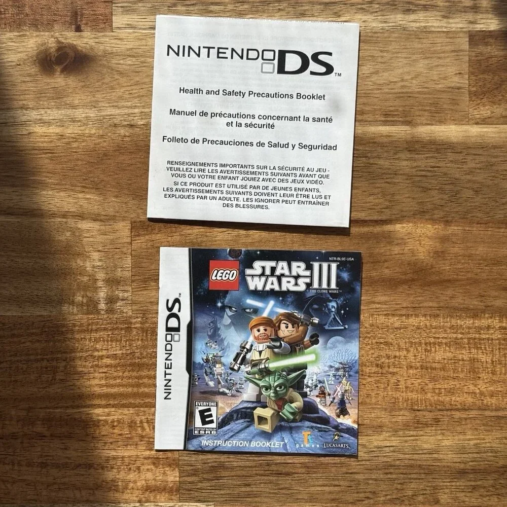 LEGO Star Wars III: The Clone Wars (Nintendo‎ DS, 2011) Working Tested CIB